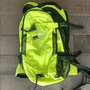 Lime Green Hiking Bag